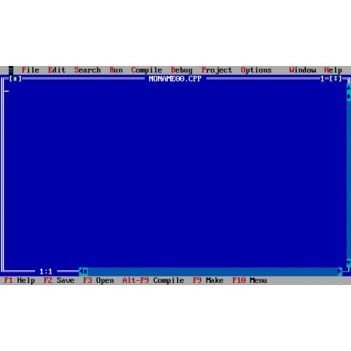 turbo c plus plus