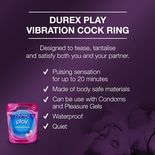Buy Durex Play Ultra Vibrating Ring At Rs 140 Only from Amazon MRP 800